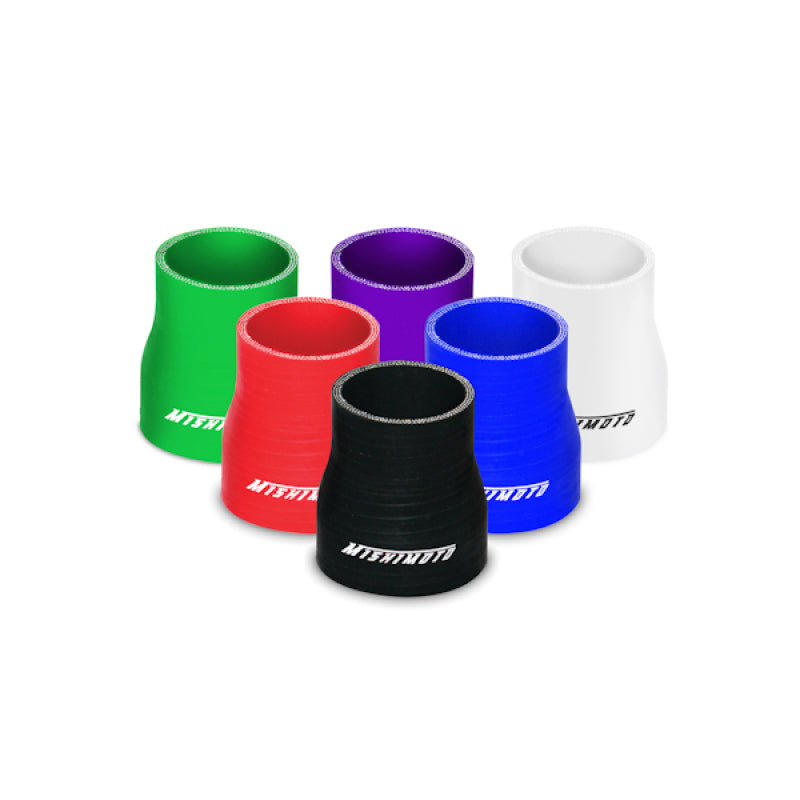 Mishimoto 2.0 to 2.5 Inch Black Transition Coupler Silicone Couplers & Hoses Mishimoto