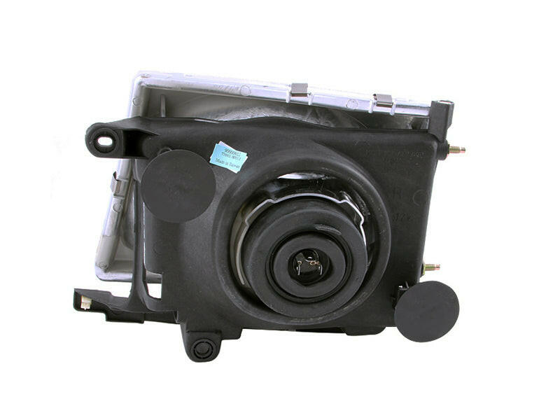 ANZO 1997-2000 Toyota Tacoma Crystal Headlights Chrome Headlights ANZO