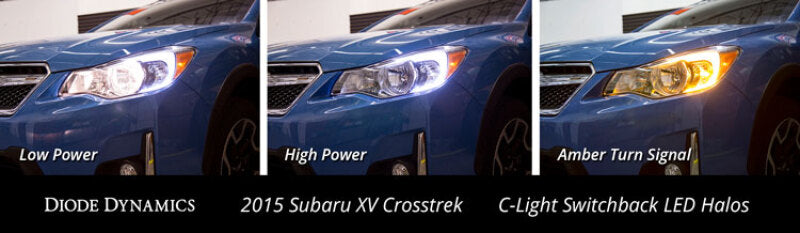 Diode Dynamics Subaru Crosstrek/Impreza C-Light Swithback LED Halos Bulbs Diode Dynamics
