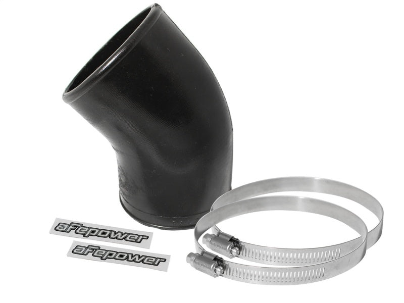 aFe Magnum FORCE Silicone Replacement Coupling Kit 3in ID to 2.75in ID x 45 Deg. Elbow - Black Air Intake Components aFe