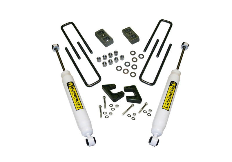 Superlift 07-13 Chevy Silv/GMC Sierra 1500 4WD 2in Lift Kit w/ Rear Superlift Shocks Lift Kits Superlift