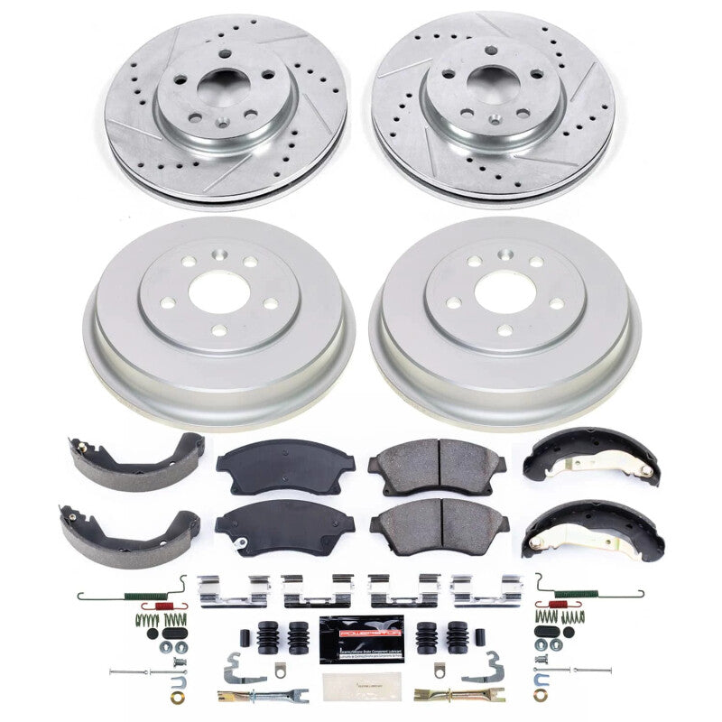 Power Stop 20-22 Cadillac CT4 Front Z26 Street Brake Kit Brake Kits - Performance D&S PowerStop