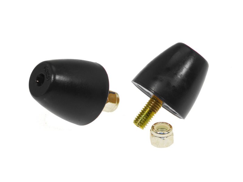 Prothane Universal Bump Stop 1 9/16X1 5/8 Cone - Black Bump Stops Prothane