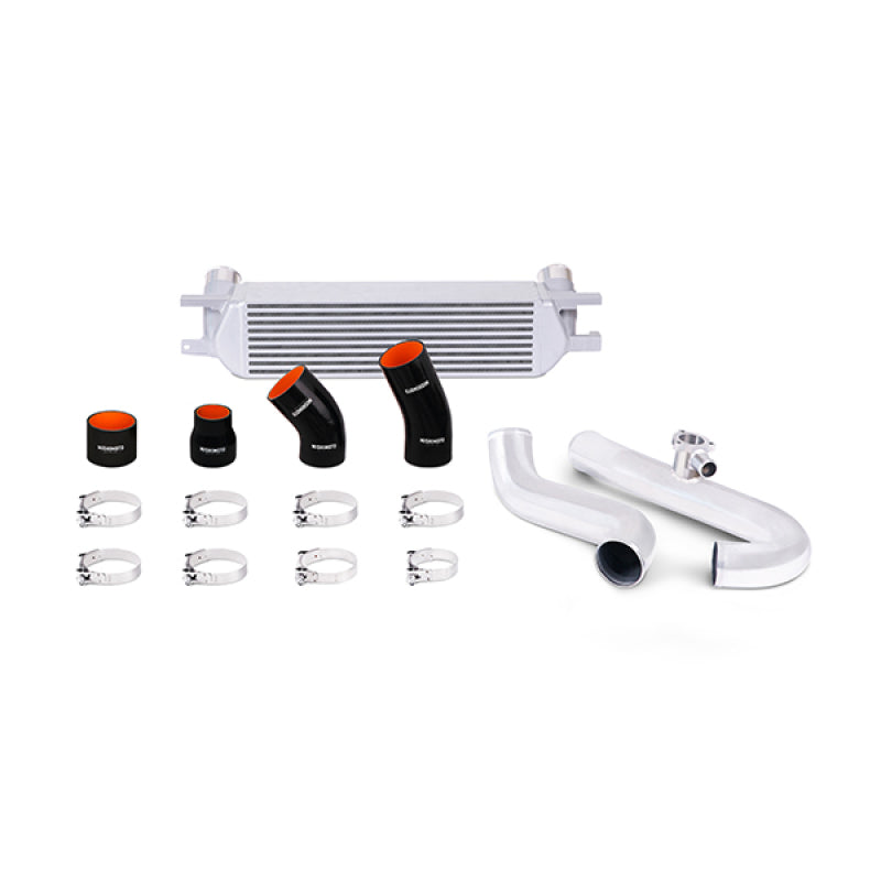 Mishimoto 2015 Ford Mustang EcoBoost Performance Intercooler Kit - Silver Core Polished Pipes Intercooler Kits Mishimoto