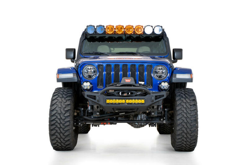 Addictive Desert Designs 18-23 Jeep JL/JT Rock Fighter Front Bumper Bumpers - Steel Addictive Desert Designs
