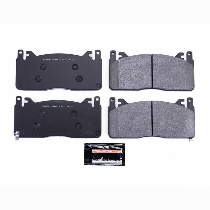 Power Stop 16-19 Ford Mustang Front Track Day Brake Pads Brake Pads - Racing PowerStop