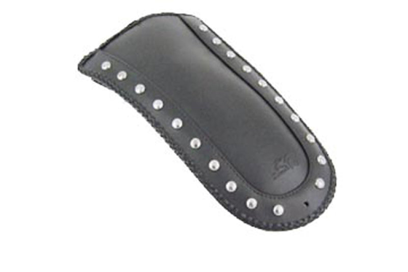 Mustang 04-09 Honda VTX1300 Fender Bib w/Studs - Black Fender Bibs Mustang Motorcycle