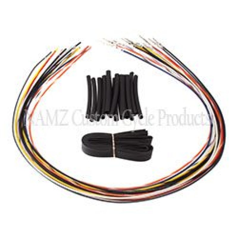NAMZ 07-13 NON-Baggers Handlebar Switch Wire Extensions 24in. (Cut & Solder / Fits Up to 20in. Apes) Wiring Harnesses NAMZ