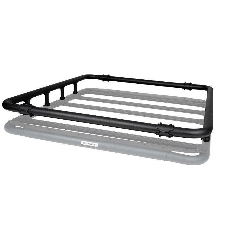 Go Rhino SRM500 Quad Rail Kit (For 55in. Long Rack) - Tex. Blk (Rails ONLY - Req. Platform) Roof Baskets Go Rhino