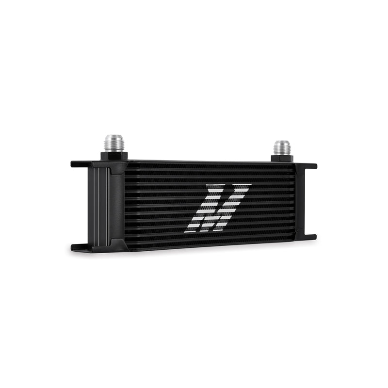 Mishimoto Universal Thermostatic Oil Cooler Kit 13-Row Black Oil Coolers Mishimoto