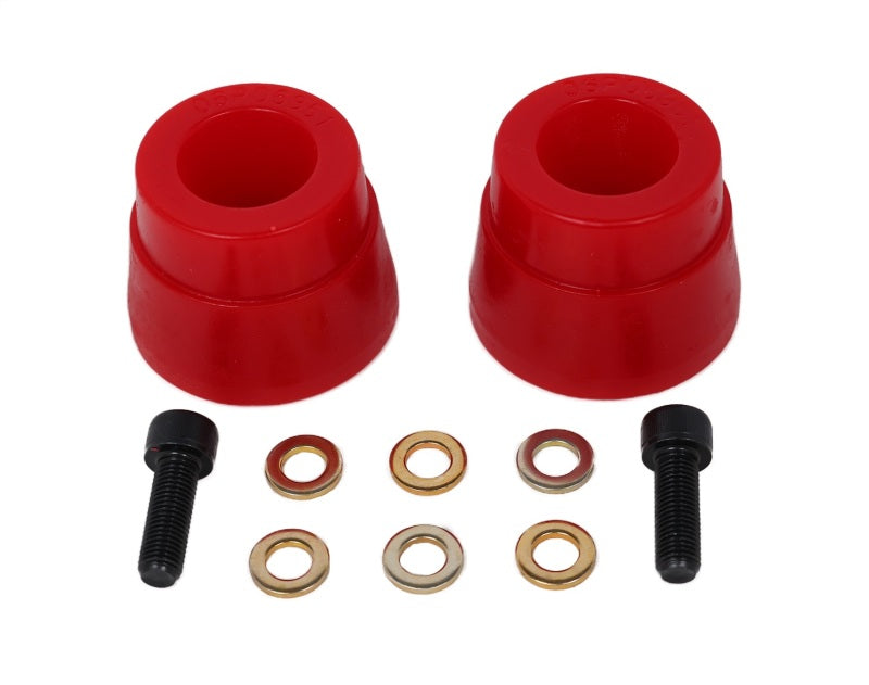 Energy Suspension 05-13 Toyota Tacoma 2WD(Prerunner)/4WD Red Front Bumper Stop Set Bushing Kits Energy Suspension
