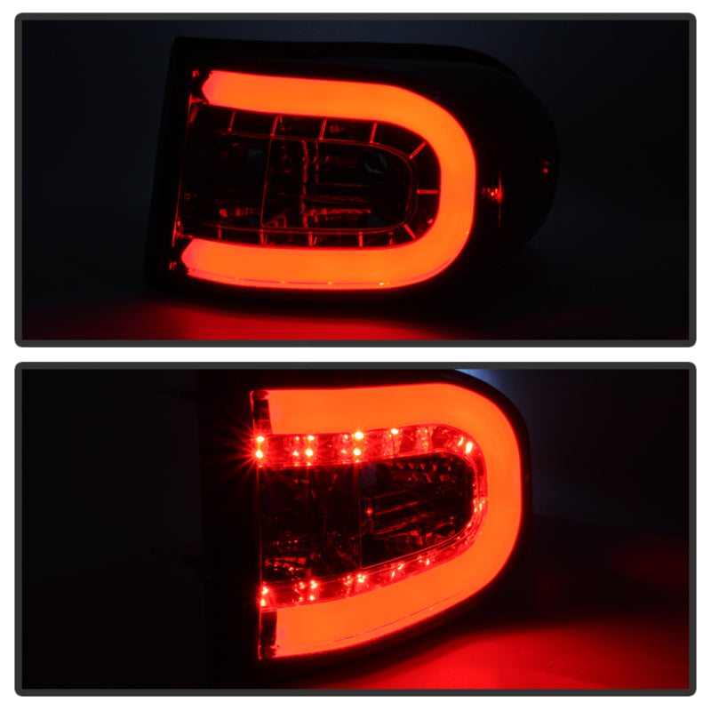 Spyder Toyota FJ Cruiser 07-13 Light Bar LED Tail Lights Smoke ALT-YD-TFJ07-LBLED-SM Tail Lights SPYDER