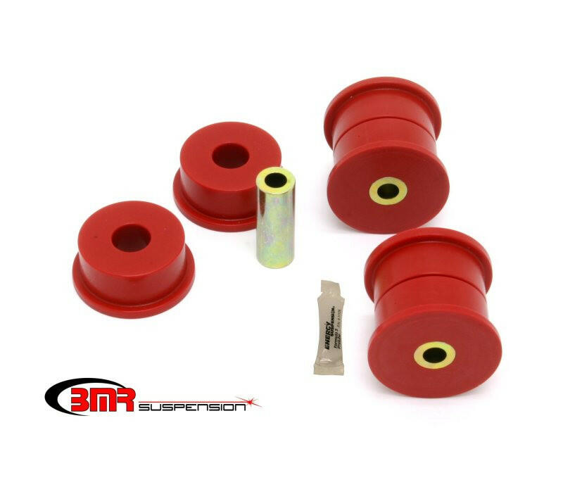 BMR 10-15 5th Gen Camaro Pro Version Differential Mount Bushing Kit (Polyurethane) - Red Differential Bushings BMR Suspension