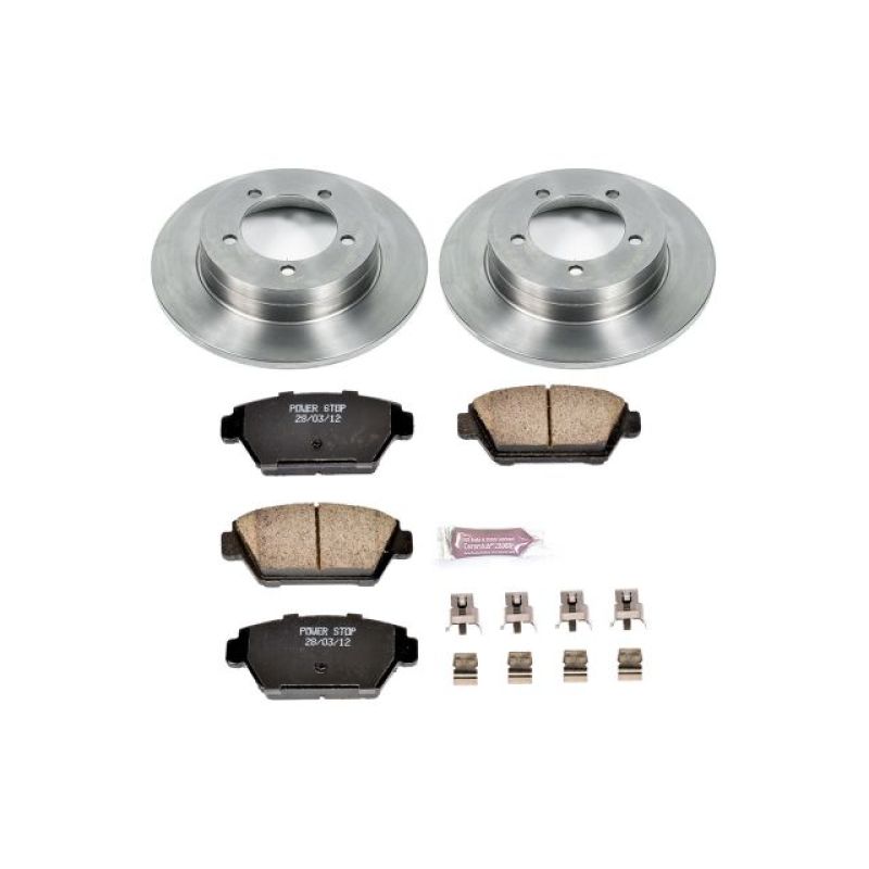 Power Stop 90-94 Eagle Talon Rear Autospecialty Brake Kit Brake Kits - OE PowerStop