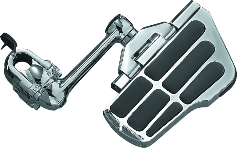 Kuryakyn Ergo II Cruise Boards With Long Arms Chrome Footpegs Kuryakyn