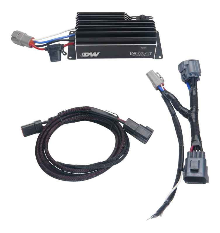 DeatschWerks VB40AX1 Voltage Booster with Plug-N-Play Harness for 11-25 Ford F-150 Fuel Pumps DeatschWerks