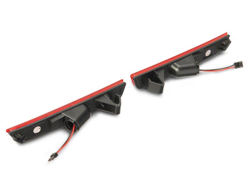 Raxiom 10-14 Ford Mustang Axial Series LED Rear Marker Lights- Red Light Accessories and Wiring Raxiom
