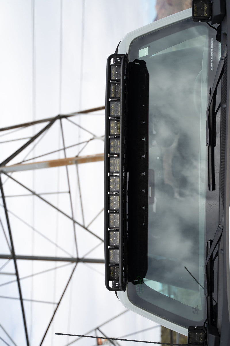 DV8 21+ Ford Bronco Curved Light Bracket for 12 3in. Pod Lights Light Mounts DV8 Offroad