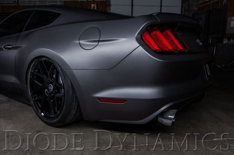 Diode Dynamics 15-21 EU/AU Ford Mustang LED Sidemarkers - Red (Pair) Light Accessories and Wiring Diode Dynamics