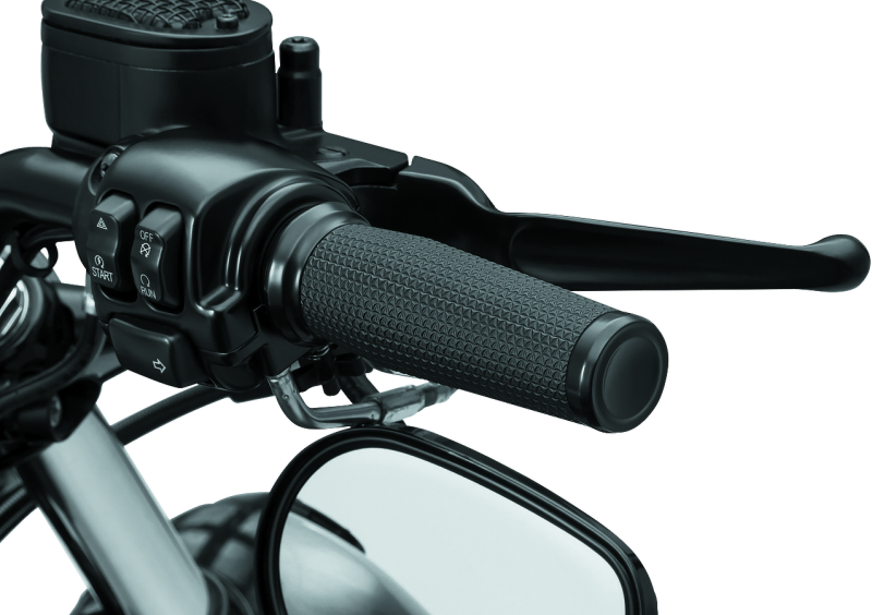 Kuryakyn Thresher Grips Dual Cable Black Grips Kuryakyn