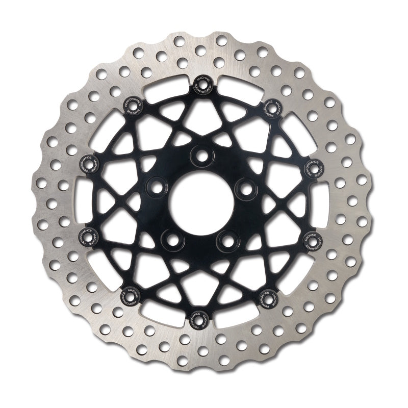 Performance Machine 11.8 X .20 Speedstar Rr - Black Ano Brake Rotors - Drilled Performance Machine