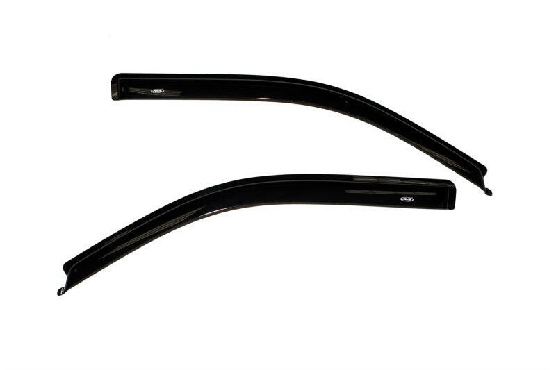 AVS 09-14 Ford F-150 Standard Cab Ventvisor Outside Mount Window Deflectors 2pc - Smoke Wind Deflectors AVS