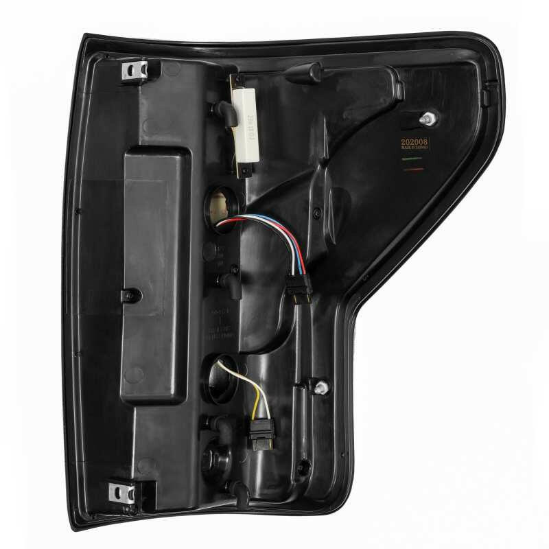 AlphaRex 07-13 Toyota Tundra PRO-Series LED Tail Lights Jet Black Tail Lights AlphaRex