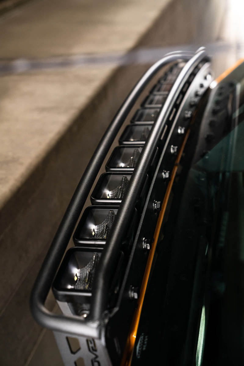 DV8 21+ Ford Bronco Curved Light Bracket for 12 3in. Pod Lights Light Mounts DV8 Offroad