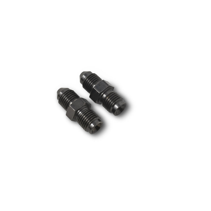 Russell Performance -3 AN SAE Adapter Fitting (2 pcs.) (Black) Fittings Russell