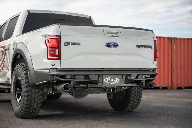 Addictive Desert Designs 17-19 Ford F-150 Raptor PRO Bolt-On Rear Bumper Bumpers - Steel Addictive Desert Designs