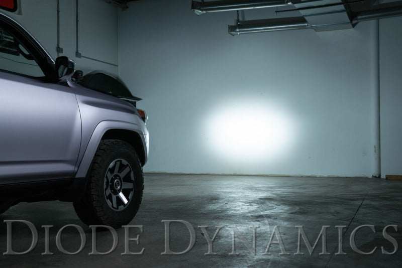 Diode Dynamics 14-19 Toyota 4Runner SS30 Dual Stealth Lightbar Kit - Amber Driving Light Mounts Diode Dynamics
