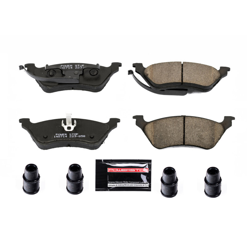 Power Stop 01-07 Chrysler Town & Country Rear Z23 Evolution Sport Brake Pads w/Hardware Brake Pads - Performance PowerStop