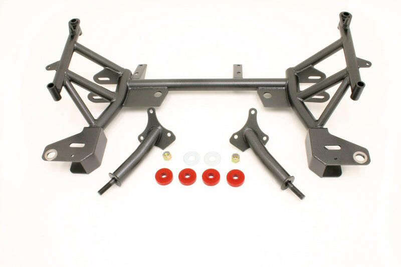 BMR 93-02 F-Body K-Member w/ SBC/BBC Motor Mounts and Pinto Rack Mounts - Black Hammertone Crossmembers BMR Suspension