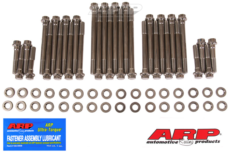 ARP Big Block Chevy With Dart Heads 12pt Head Bolt Kit - Stainless Steel Head Stud & Bolt Kits ARP