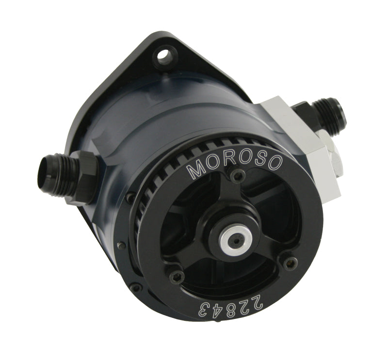 Moroso Large Style 4 Vane Vacuum Pump w/Adjustable Mounting Bracket Vacuum Pumps Moroso