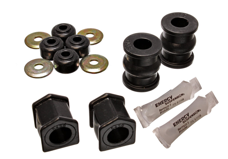 Energy Suspension 73-79 Chrysler Charger/Roadrunner Black 13/16in Front Sway Bar Frame Bushings Bushing Kits Energy Suspension