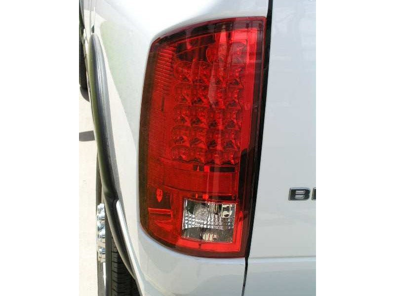 Spyder Dodge Ram 1500 09-14 LED Tail Lights Incandescent- Red Clear ALT-YD-DRAM09-LED-RC Tail Lights SPYDER