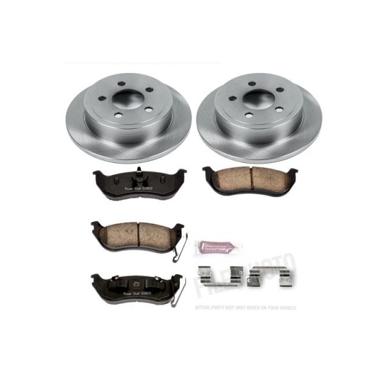 Power Stop 03-07 Jeep Liberty Rear Autospecialty Brake Kit Brake Kits - OE PowerStop