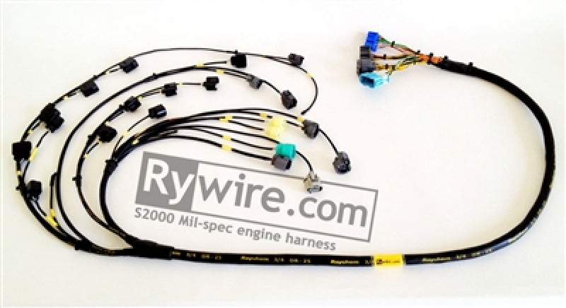 Rywire Honda S2000 AP1/AP2 (Early) Mil-Spec Engine Harness w/Quick Disconnect/OE Coils/Inj/ECU Plugs Wiring Harnesses Rywire