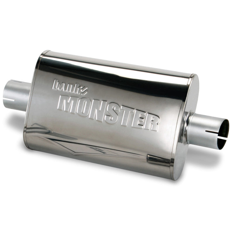 Banks Power 91-99 Jeep 4.0L Muffler - 2.5in X 2.5in S/S Muffler Banks Power