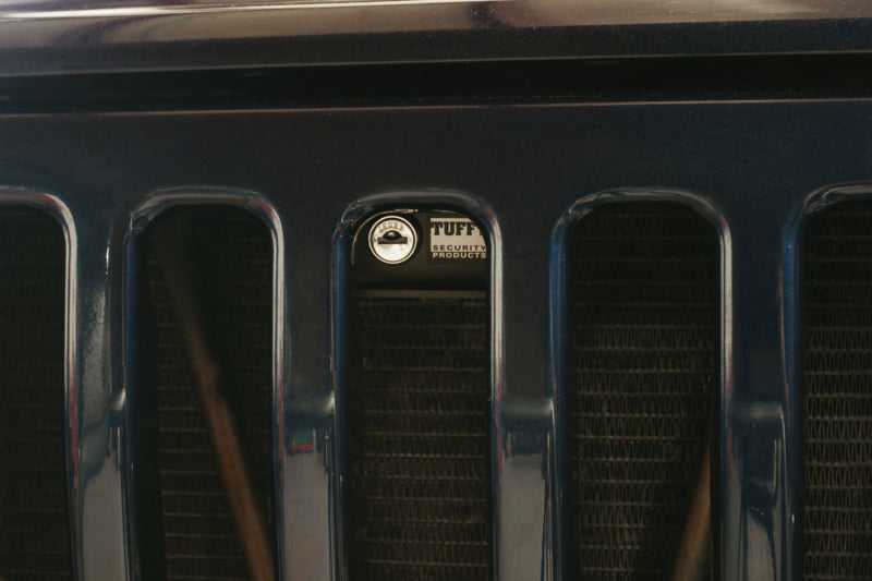 Tuffy Hood Lock Jeep Wrangler Tj & Lj Black01 Cargo Organization Tuffy Products