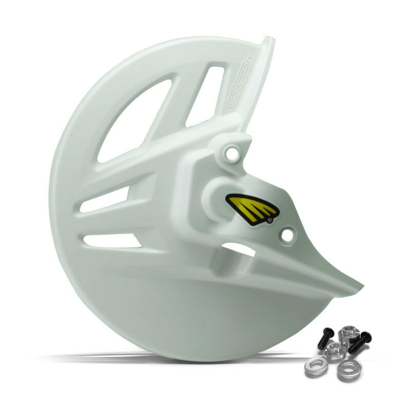 Cycra 13-17 Honda CRF250R-CRF450R Disc Covers - Natural Plastics Cycra