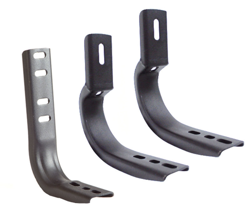 Go Rhino 2022 Toyota Tundra Crew Max / Double Cab 4dr Brackets (For OE Xtreme SideSteps) - Tex. Blk Brackets Go Rhino