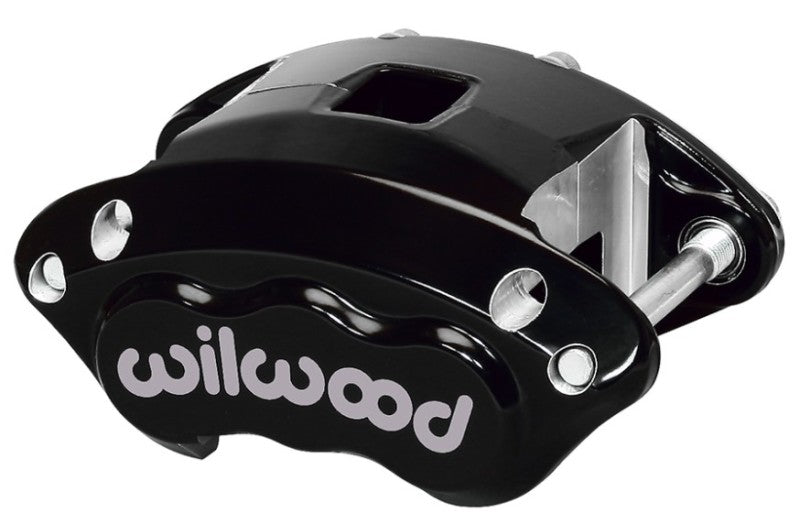 Wilwood Caliper-D154-Black 2.50in Piston 1.04in Disc Brake Calipers - Perf Wilwood