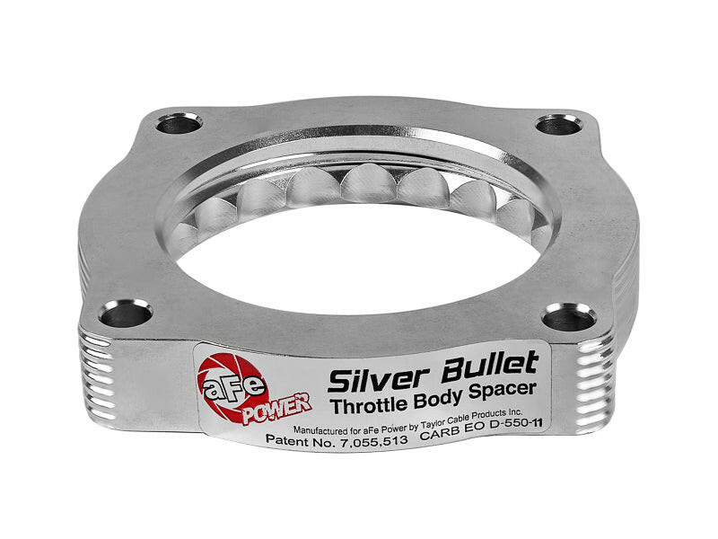 aFe Silver Bullet Throttle Body Spacers TBS BMW 335i (N54) 07-11 135i/535i 08-10 L6-3.0L (tt) Throttle Body Spacers aFe