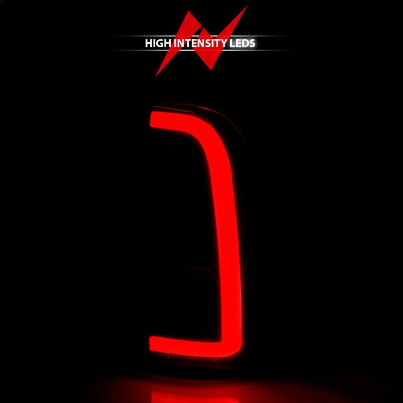 ANZO 00-06 Toyota Tundra LED Taillights w/ Light Bar Black Housing Clear Lens Tail Lights ANZO