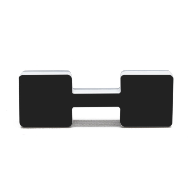 ORACLE Lighting Universal Illuminated LED Letter Badges - Matte Blk Surface Finish - H Light Accessories and Wiring ORACLE Lighting