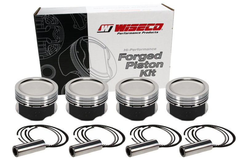 Wiseco Nissan SR20 Turbo -17cc w/92mm K1 Crank Piston Shelf Stock Pistons - Forged - Single Wiseco