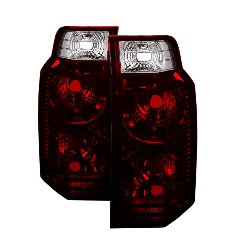 xTune Jeep Commander 06-10 OEM Style Tail Lights -Red Smoked ALT-JH-JCOM06-OE-RSM Tail Lights SPYDER