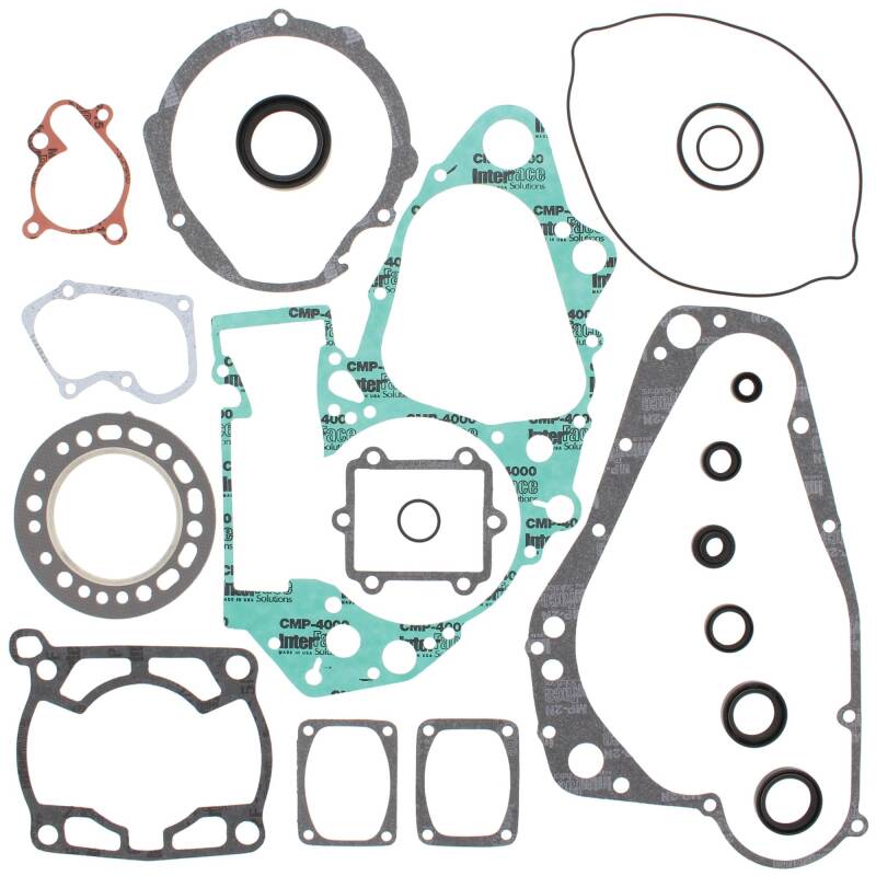 Vertex Gaskets 95-99 Suzuki RMX250 Complete Gasket Kit w/ Oil Seals Engine Hardware Vertex Pistons